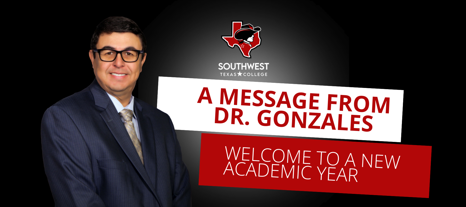 Dr. Hector Gonzales, College President, welcomes students to the 2025 academic year.